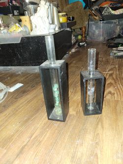 Pair Of Test Tube Vases