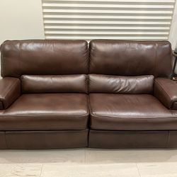 Leather Recliner Couch (zero gravity recliner)