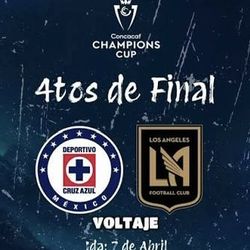 Cruz Azul vs LAFC 6 asientos juntos
