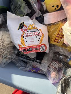 bucket Of Mc Donald’s Toys 