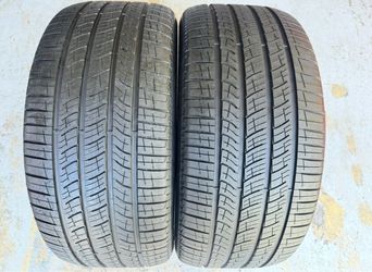 Two Tires 255/45/19 Pirelli Scorpion M-S PNCS Like New with 98-100% Left full life Tesla Model Y