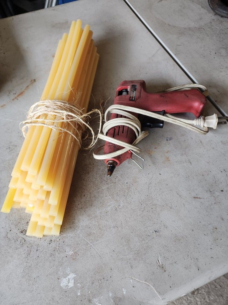 Hot Glue Gun And Sticks