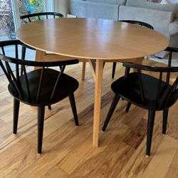 Article Dining Table And 4 Chairs
