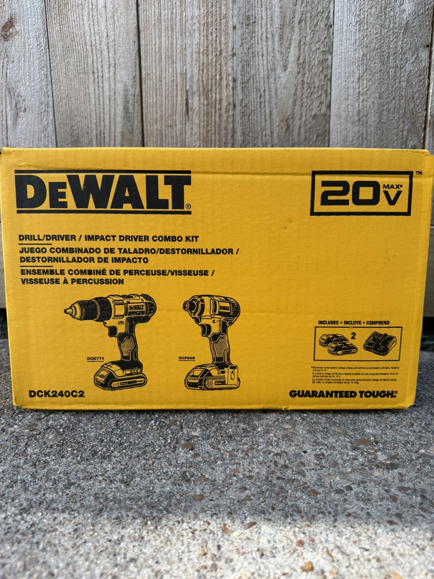 New Dewalt Drill Impact Combo Kit 20V for Sale in Stafford, TX - OfferUp
