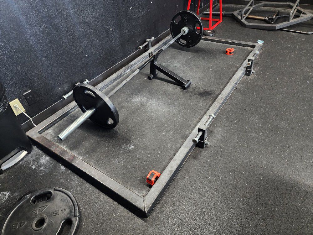 Deadlift Platform Gym Equipment Exercise Fitness Workout