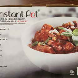 Instant Pot 8-in-1 6 qt