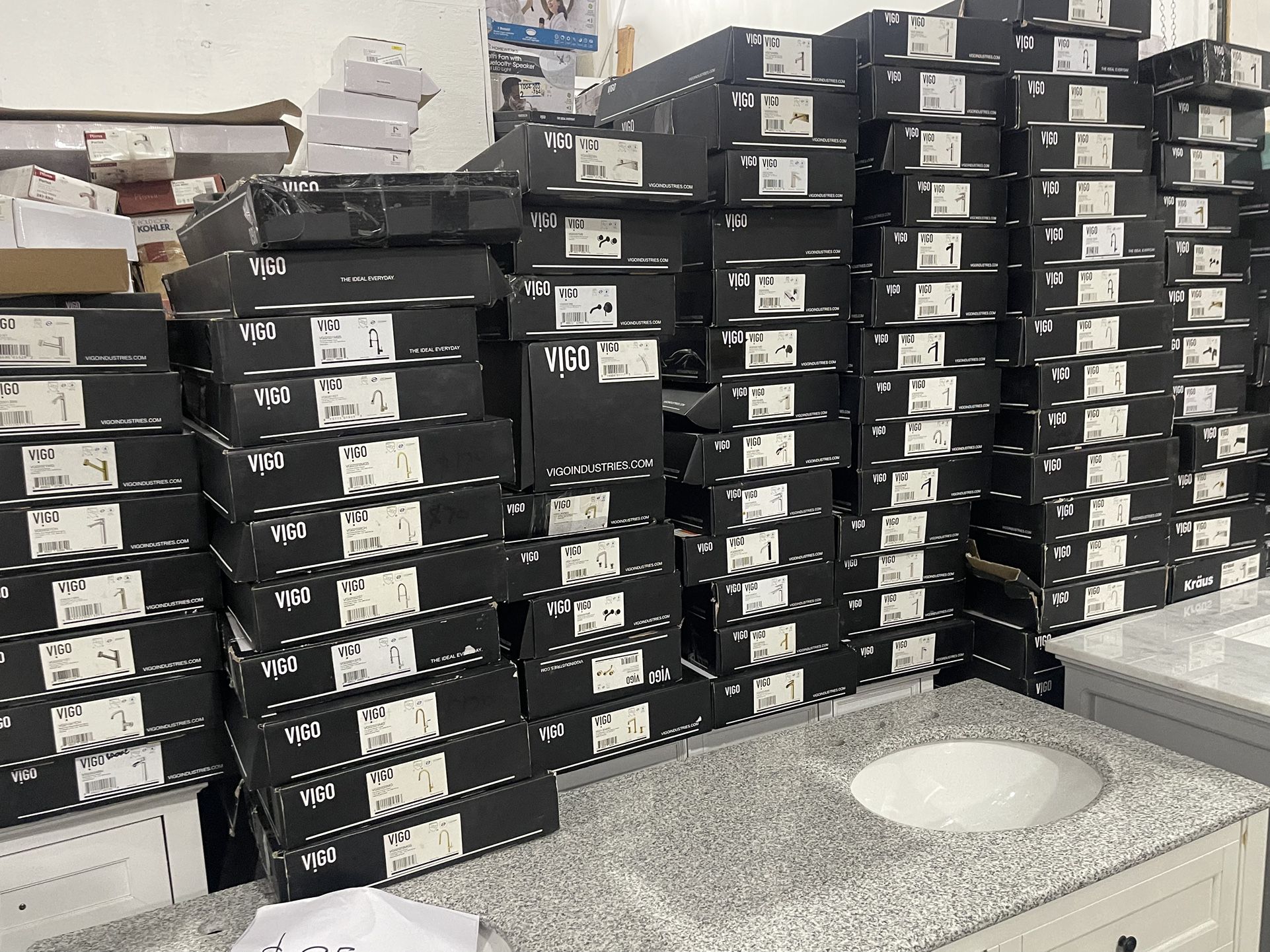 Vigo Bath Faucets, Kitchen Faucets And Wall mount Faucets $70-$150