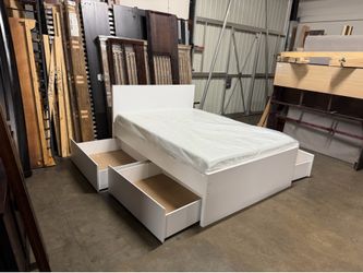Full bed with mattress $299