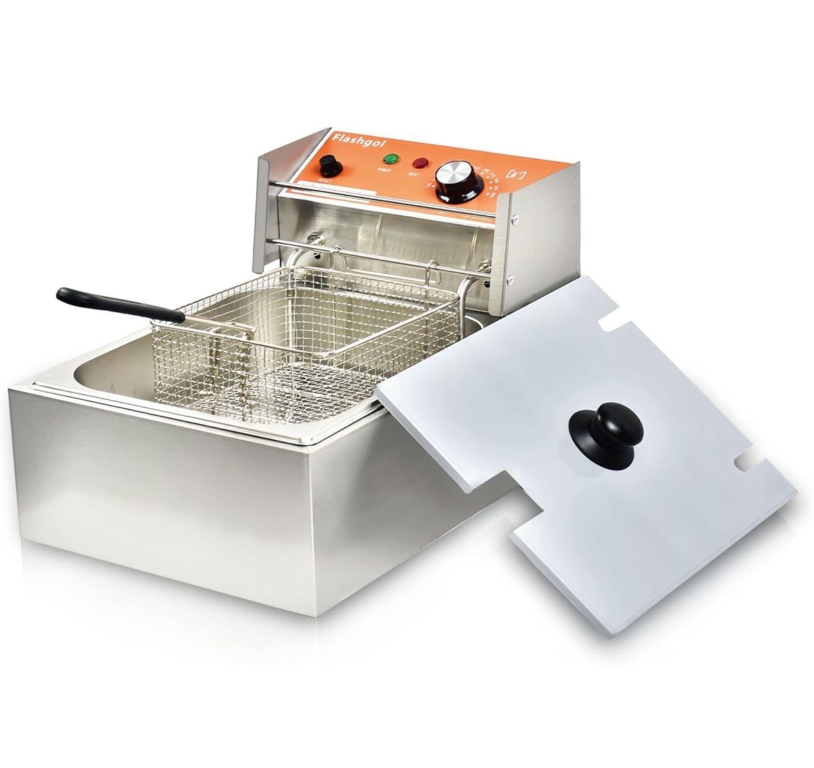 Commercial Deep Fryer with Basket 6-12L