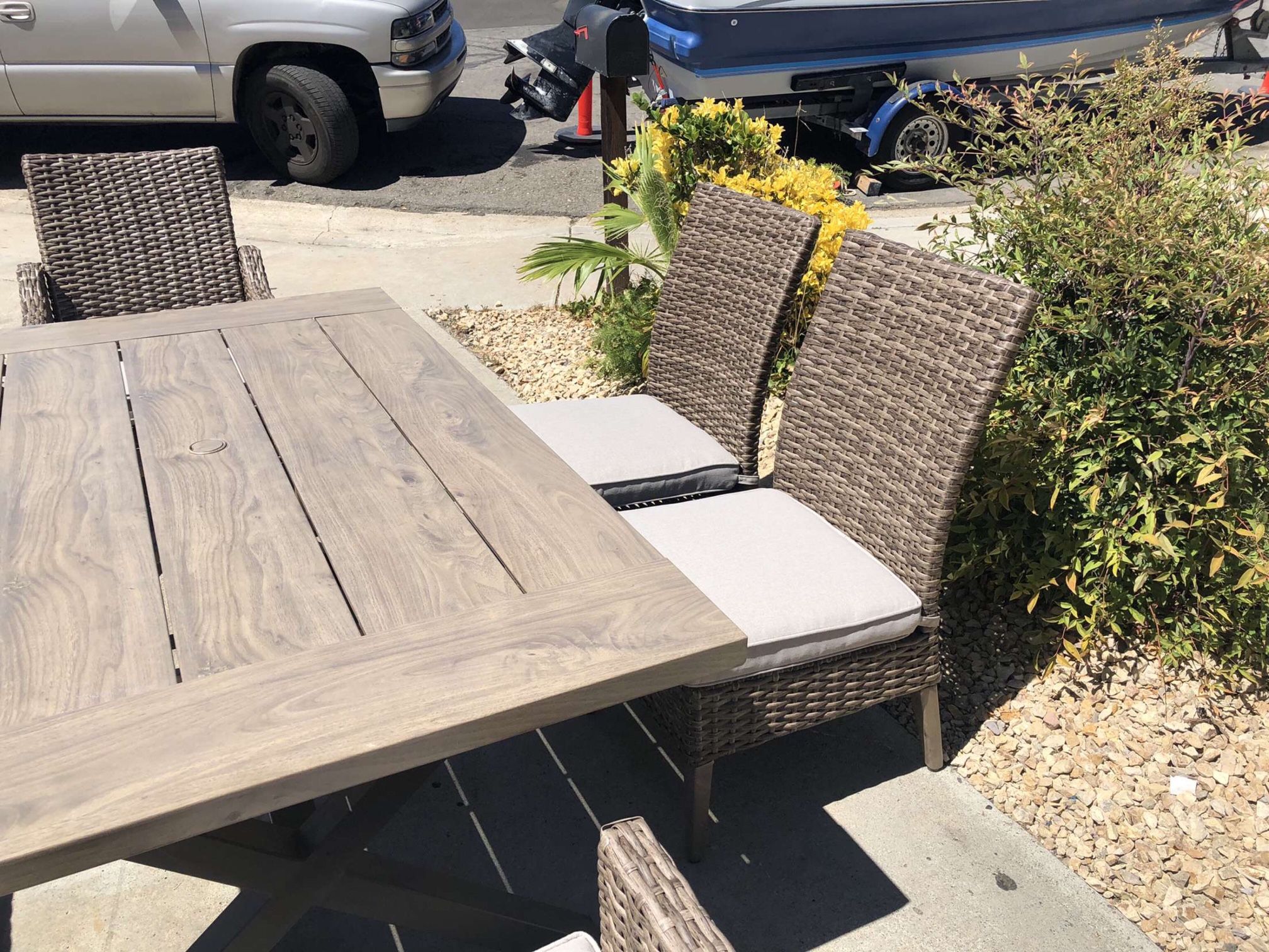 Hampton Bay Rock Cliff 6Piece Outdoor Patio Dining Set New! for Sale
