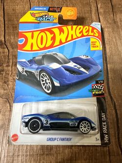 2024 Hot Wheels Group C Fantasy Blue – HW Race Day 74/250