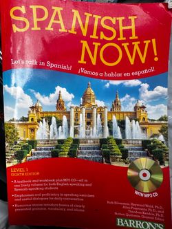 "Spanish Now! Level 1 (Eighth Edition)"