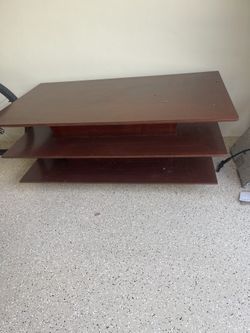 Wood TV Stand