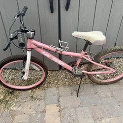 Hiland 20 inch Mountain Bike with Dual Handbrakes and Kickstand, Pink