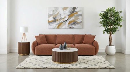 New sofa coral