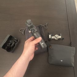 Dji Osmo gimble and Mics