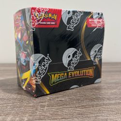 Pokemon Mega Evolutions Booster Box - Sealed New!