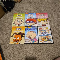 Rugrats DVD BIX SET SEASONS 1-4,7, and MOVIE Trilogy
