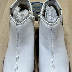 New Girls Carter White Boots- Size 12 
