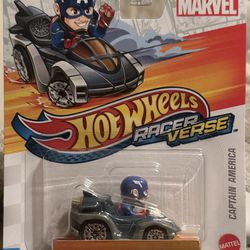 Hot Wheels Marvel racer verse Captain America