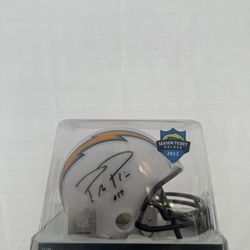 Chargers Riddell Mini Helmet