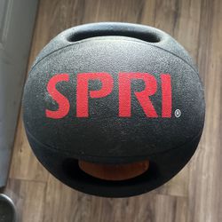 SPRI 8 Lp Weighted Workout Ball  Nice Condition 