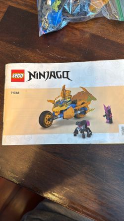 Lego Ninjago Set 71768 Jays Golden Dragon Motorbike