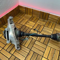 Ferrari F430 Left Rear Axle Shaft + Hub + Bearing # 201911, 179328, 194134