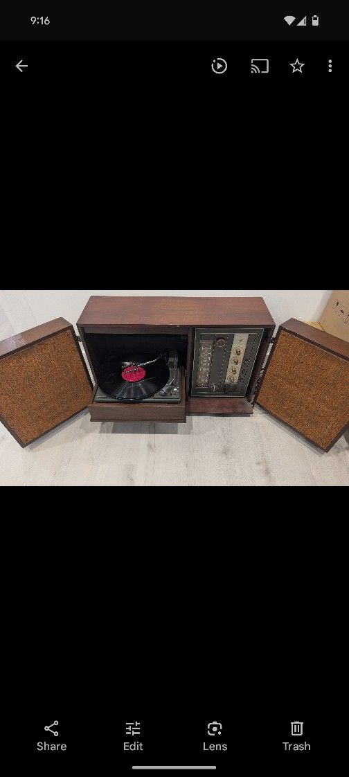 GE Stereo Phonograph