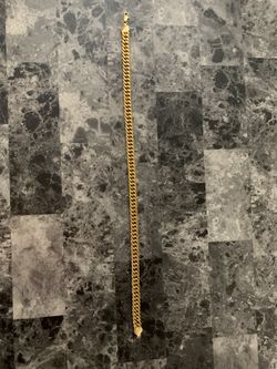 $35 OBO Gold Plated Necklace 20”