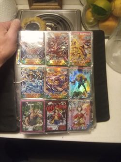 One piece grand line cards with other singles. 200$+ worth