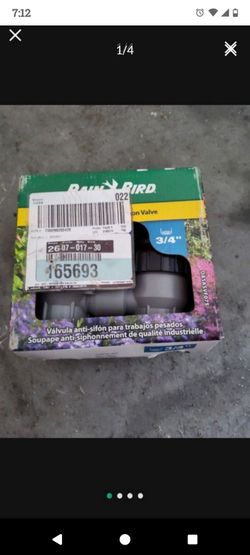 Rain Bird 3/4 in Anti-Siphon Irrigation Valve with Flow Control