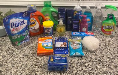 Household Bundle~Cleaning,Laundry and  Hygiene