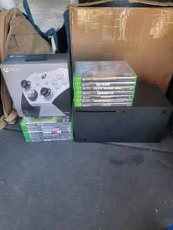 Xbox Series X 1tb Used Great Condition Bundle