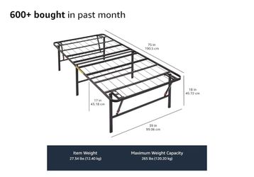 Twin Folding Platform Bed Frames
(READ DESCRIPTION)