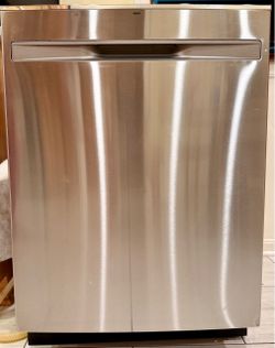 GE Stainless Steel Dishwasher with 3rd Rack, Working When Removed