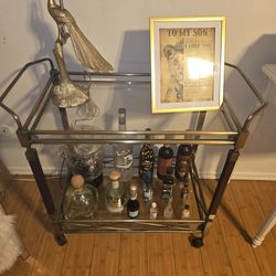 VINTAGE BAR CART!!!