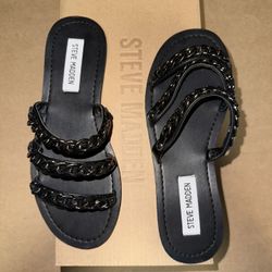 Steve Madden Edged Slide Sz 5.5