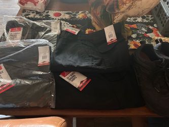 New Tru Spec Tactical (2) Pants “38x30” and (2)Shorts  “38” new with tags Merrell Tactical Shoes size 12 new