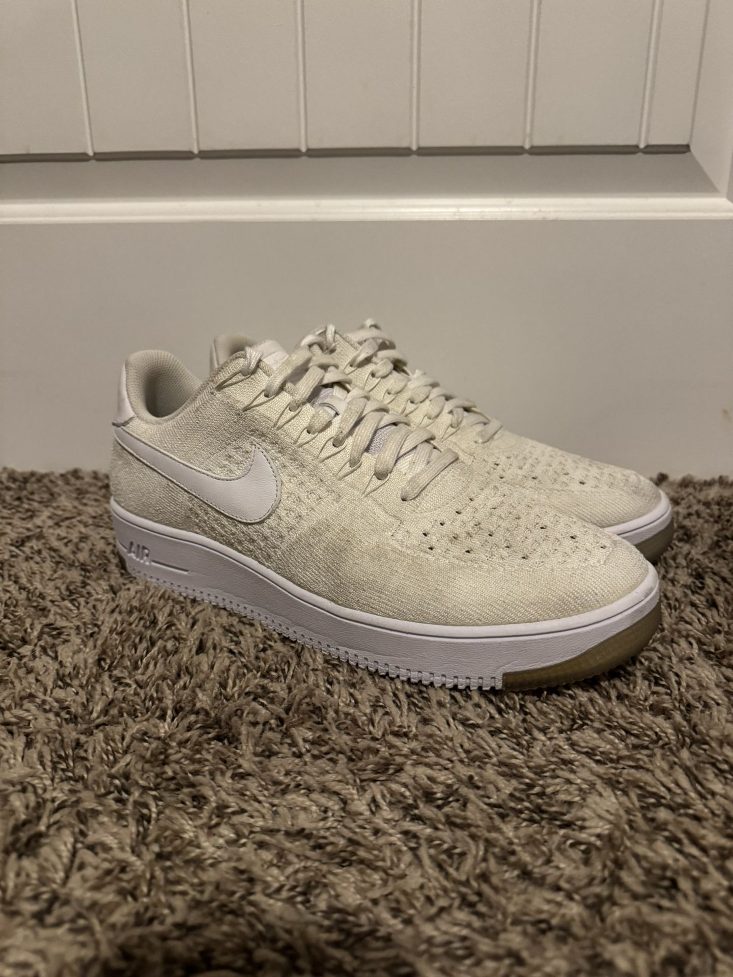 Nike Air Force 1 Ultra Flyknit Low Men White Ice