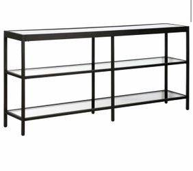 MUST GO ASAP BRAND NEW WAYFAIR GLASS CONSOLE TABLE