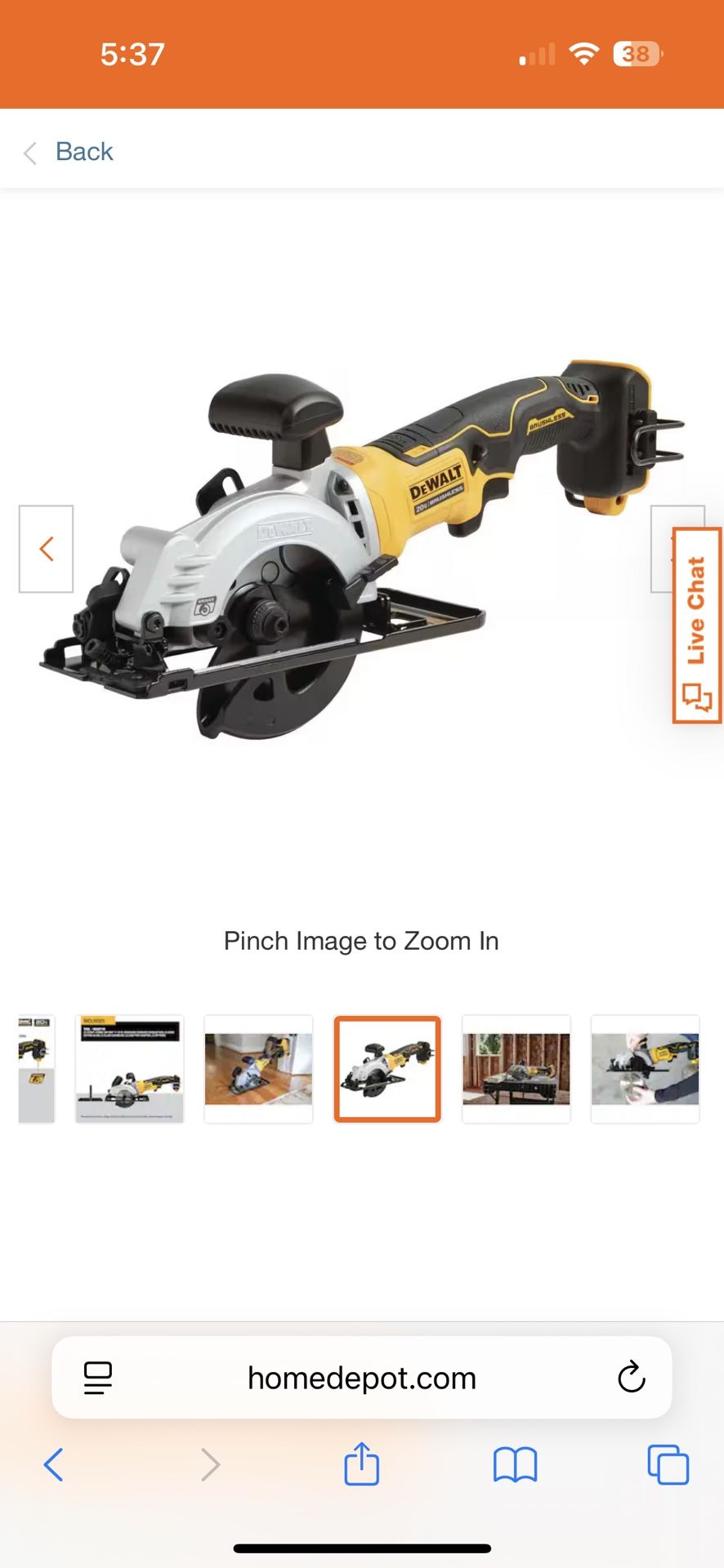 Dewalt Saw