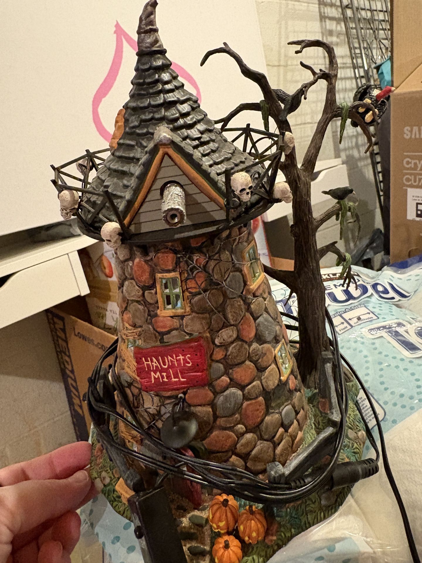 Department 56 Halloween Mill
