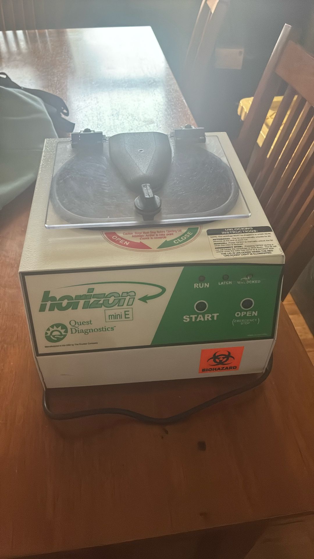 Horizon mini E Quest Diagnostics 