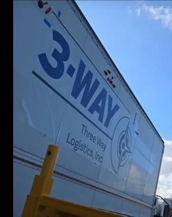 Box truck trailer sticker vinyl decals
