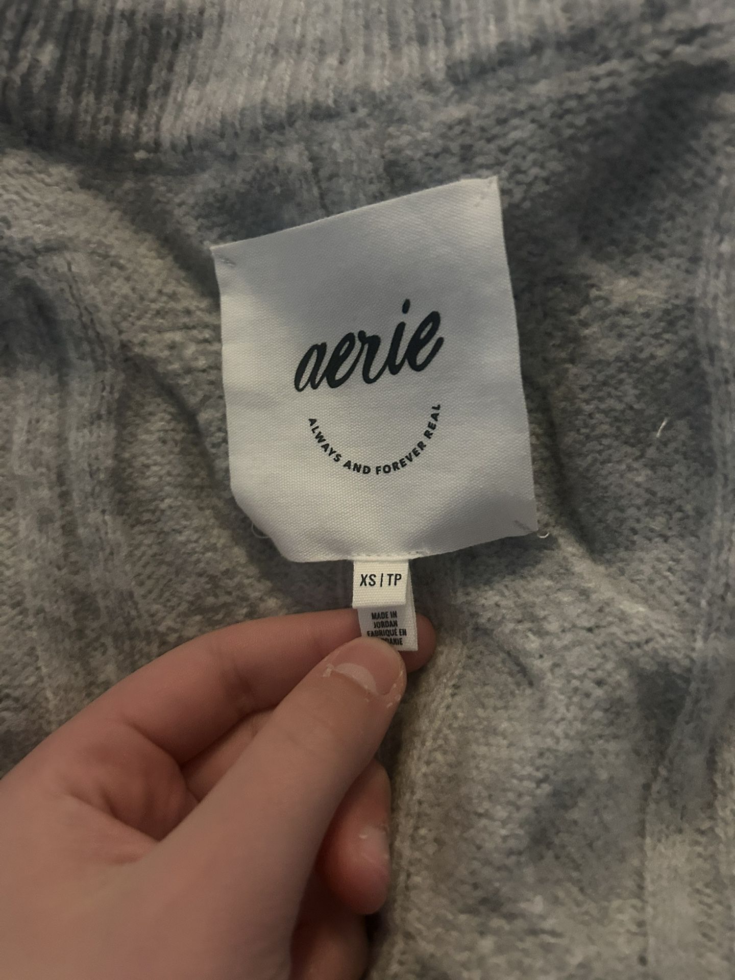Arie gray sweater