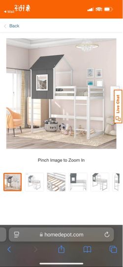 Loft house bed