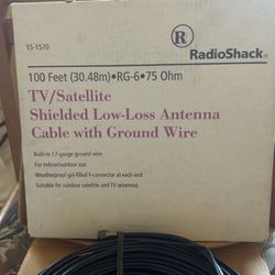 TV/ Satellite Antenna cables  