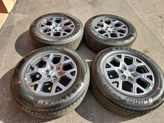 fird f150 gray factory wheels and tires new