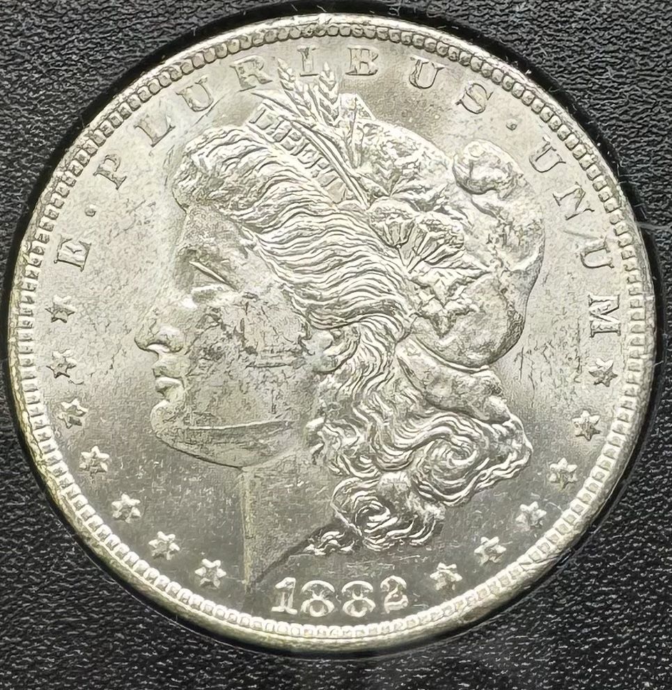 1882,1883 And 1884 Morgan Silver dollar Carson City GSA Holder